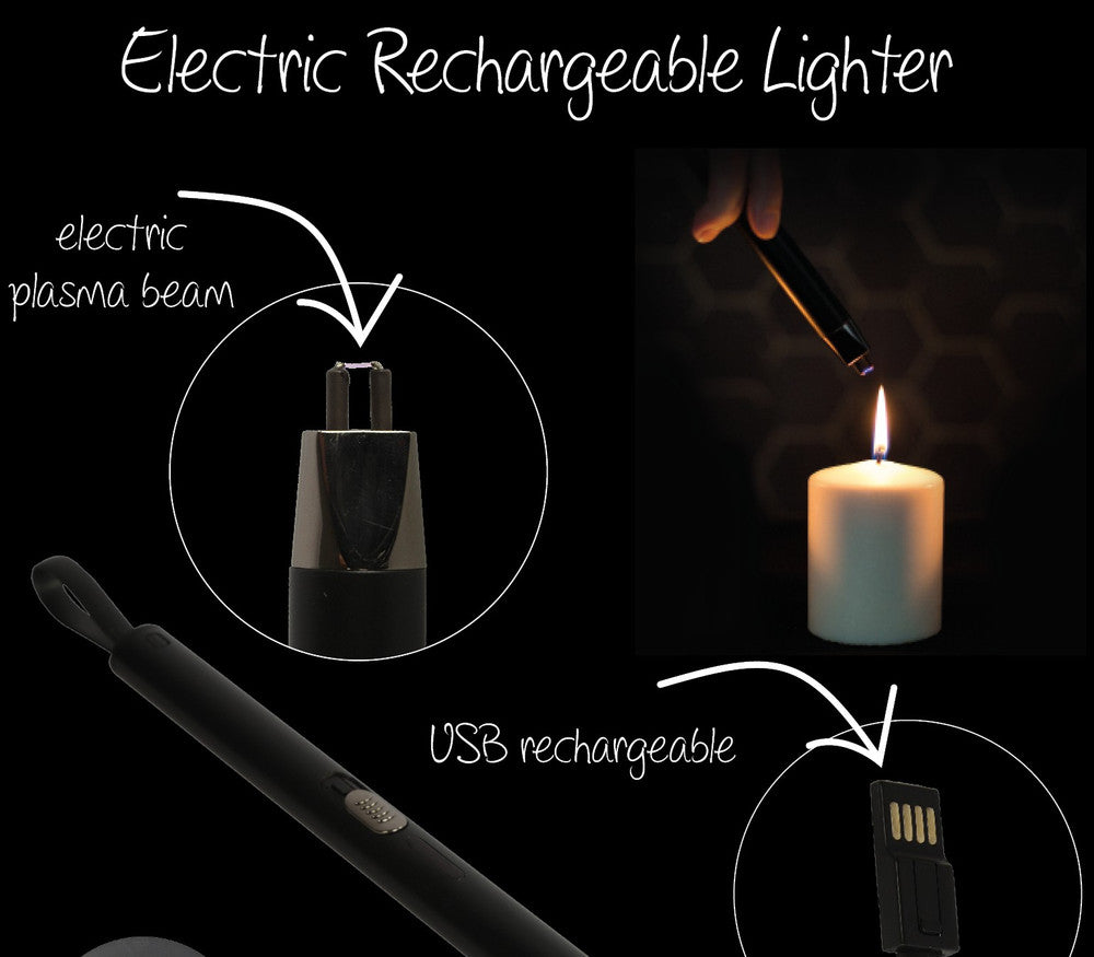 Rechargeable Arc Lighter Gold