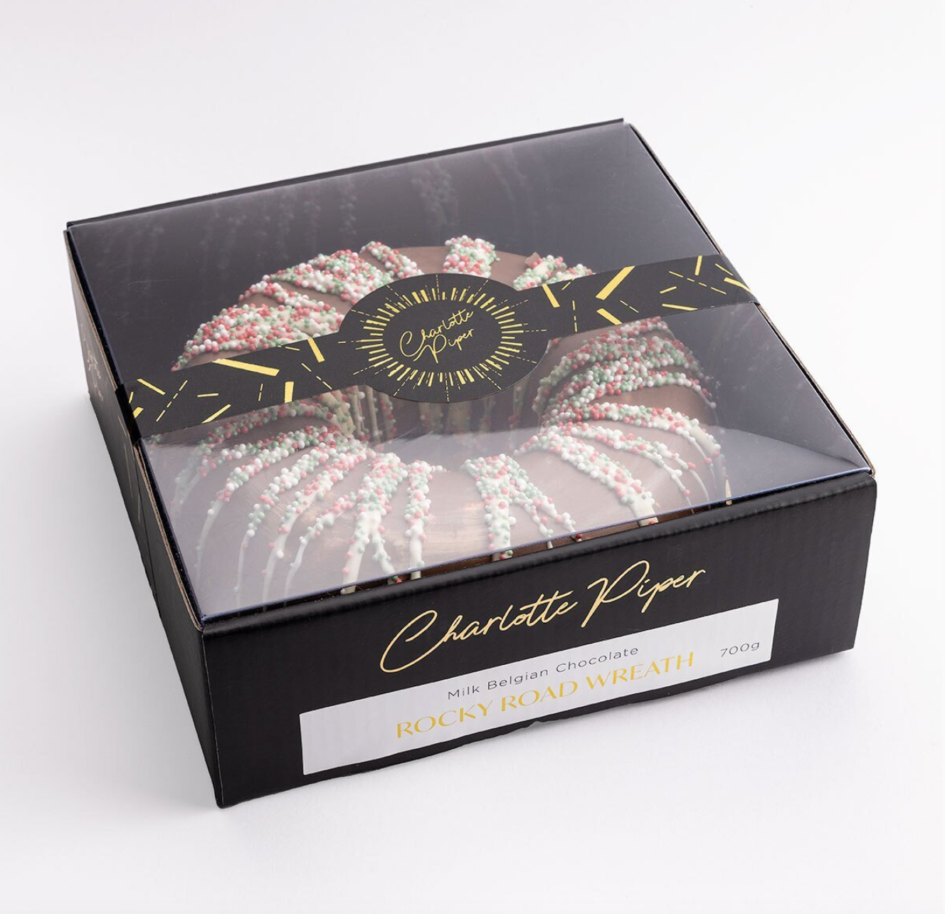 Rocky Road Milk Chocolate Wreath 700g