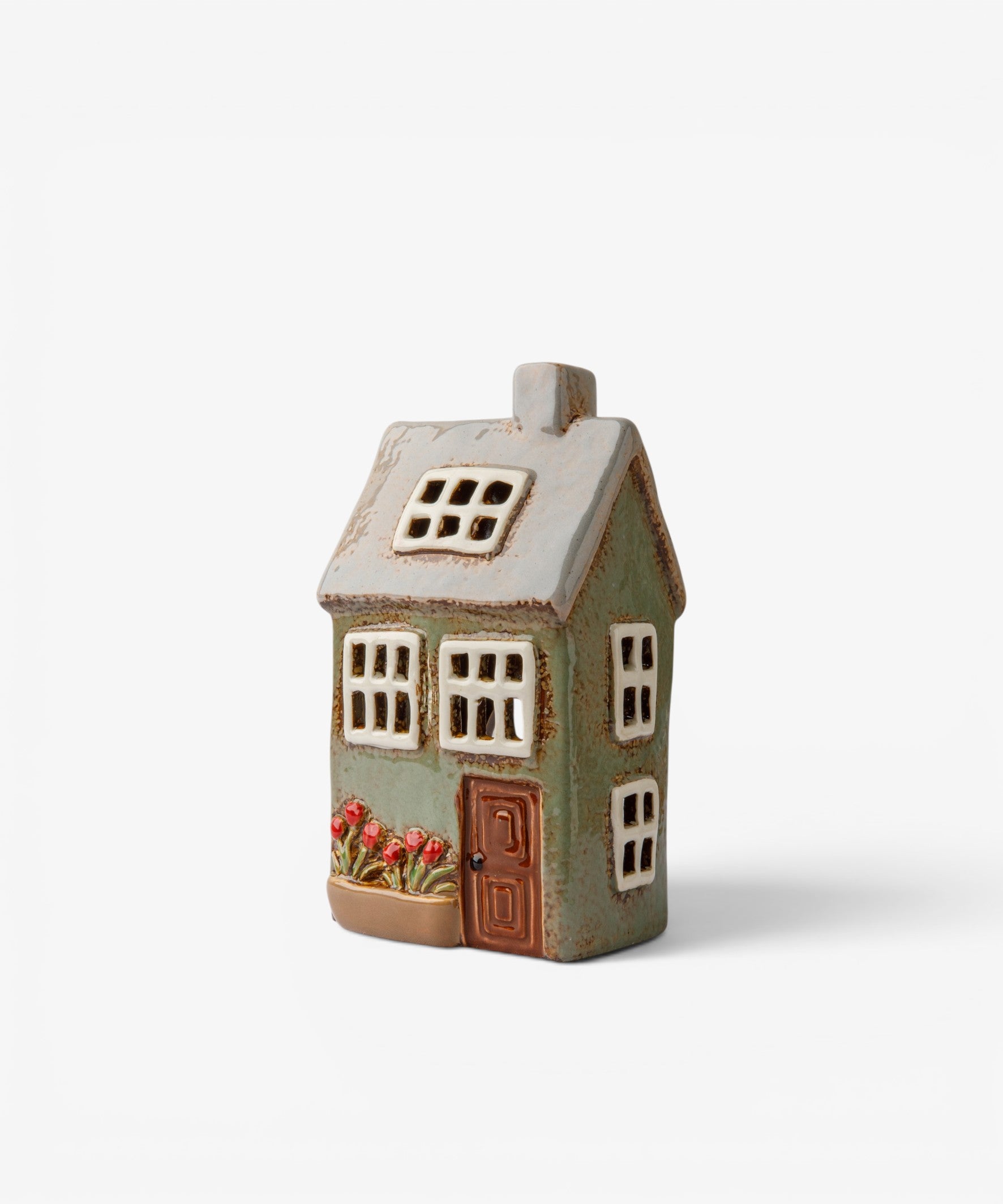 Devon Petite Tea Light Cottage Sage YA0113