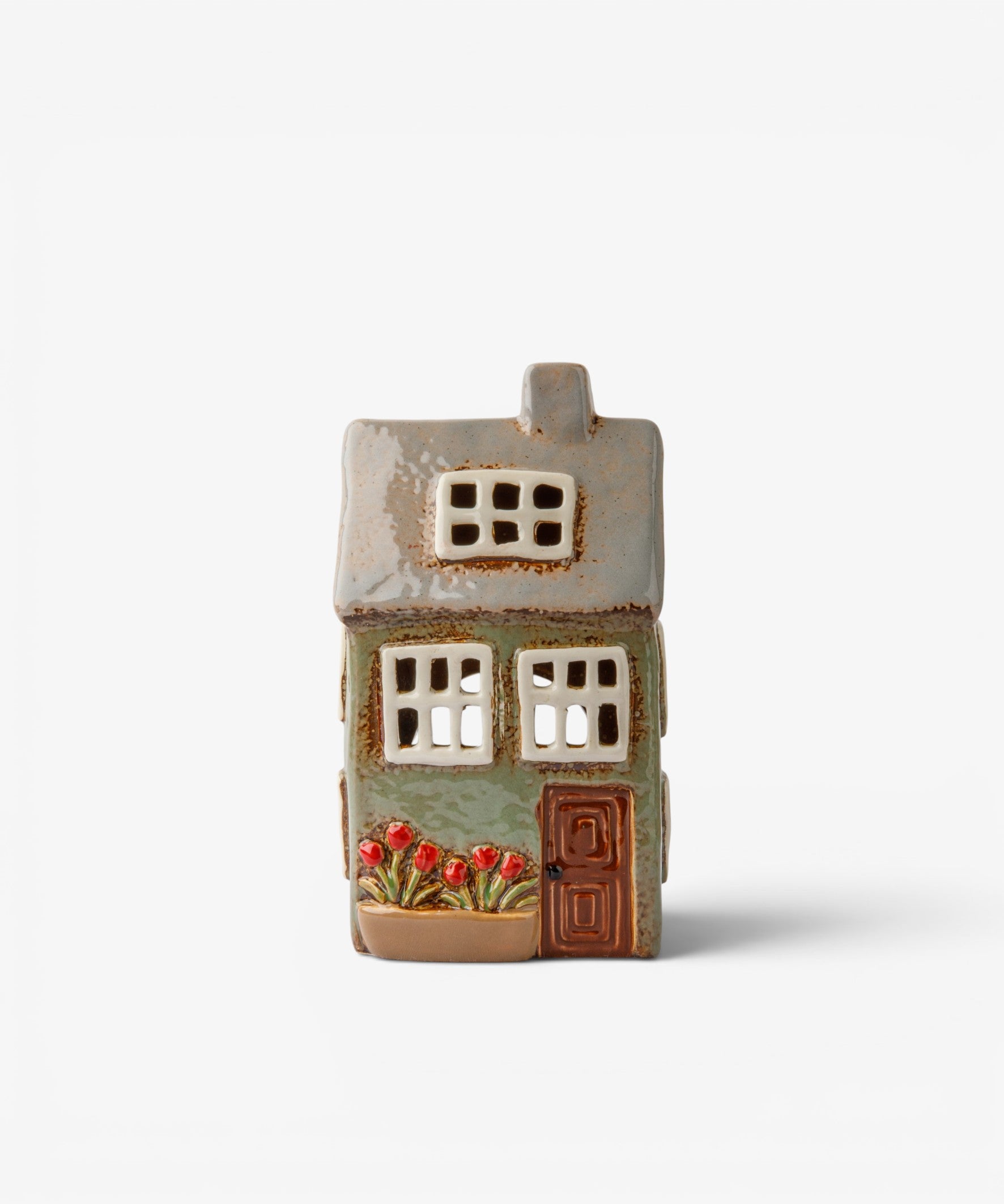 Devon Petite Tea Light Cottage Sage YA0113