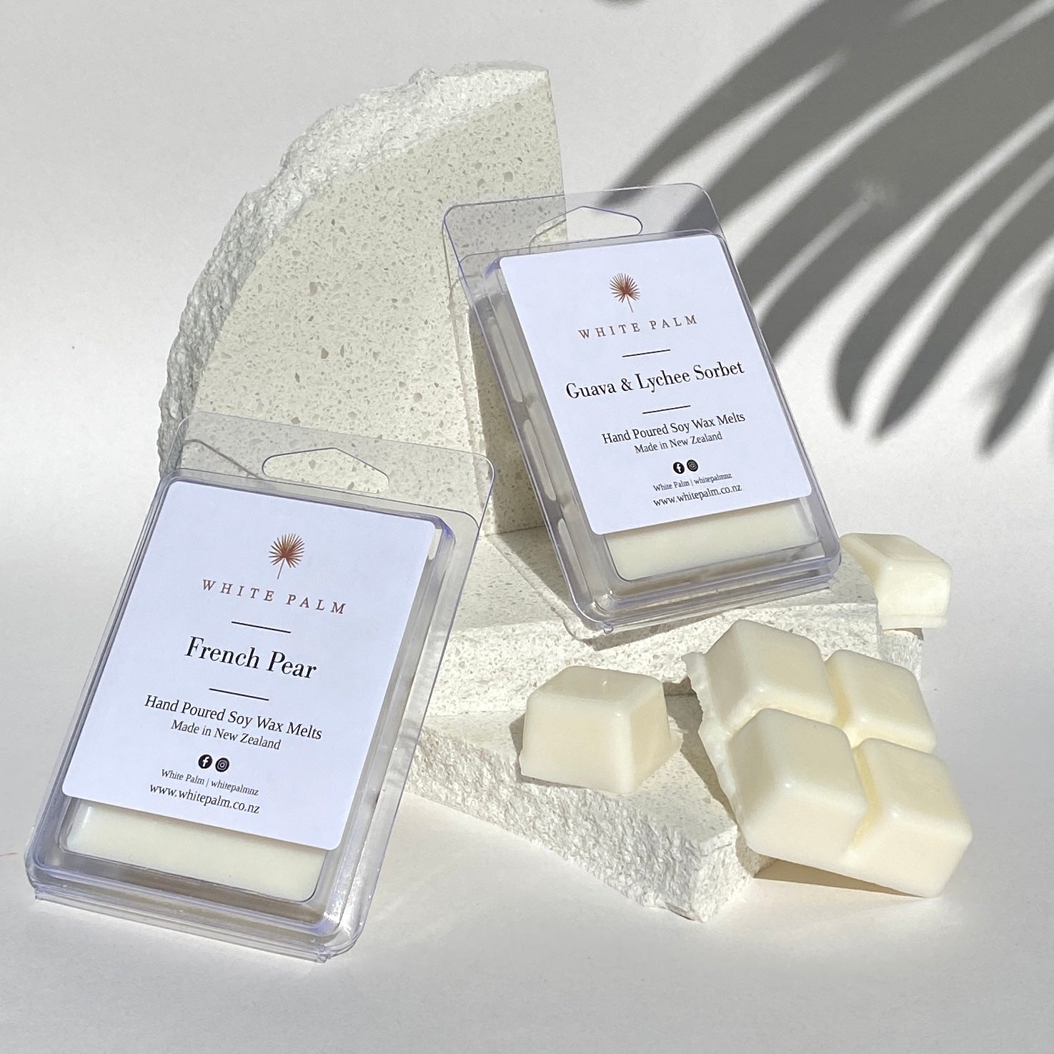Scented Wax Melts - Soy White Palm